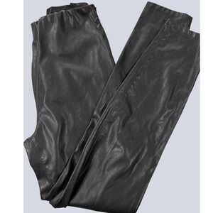 BLANKNYC  Black Faux Leather Pants Size 30 women Style 57K‎ 1989